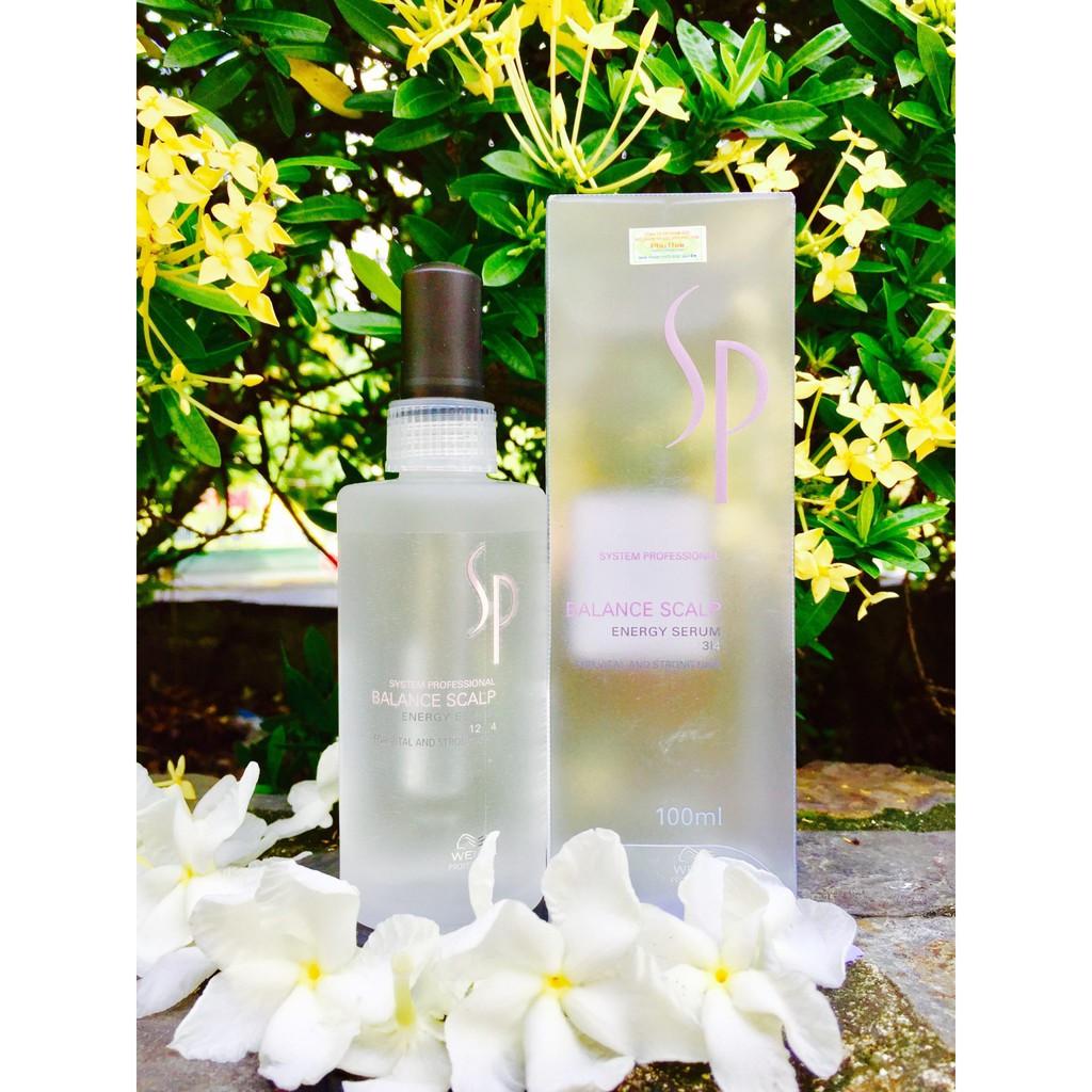 Serum đặc trị chống rụng và cân bằng độ ẩm da đầu SP Wella Balance Scalp - 100ml