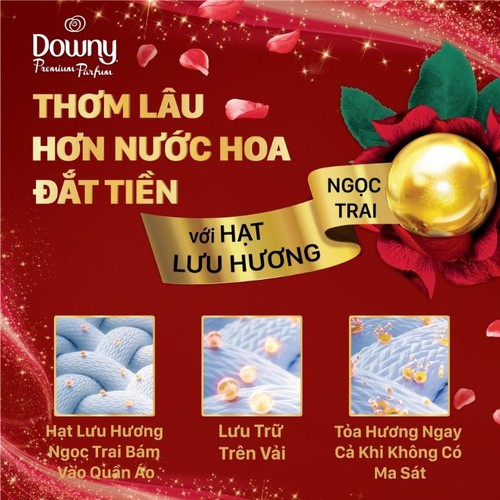 Nước xả Downy Đam mê 22ml combo 6 dây