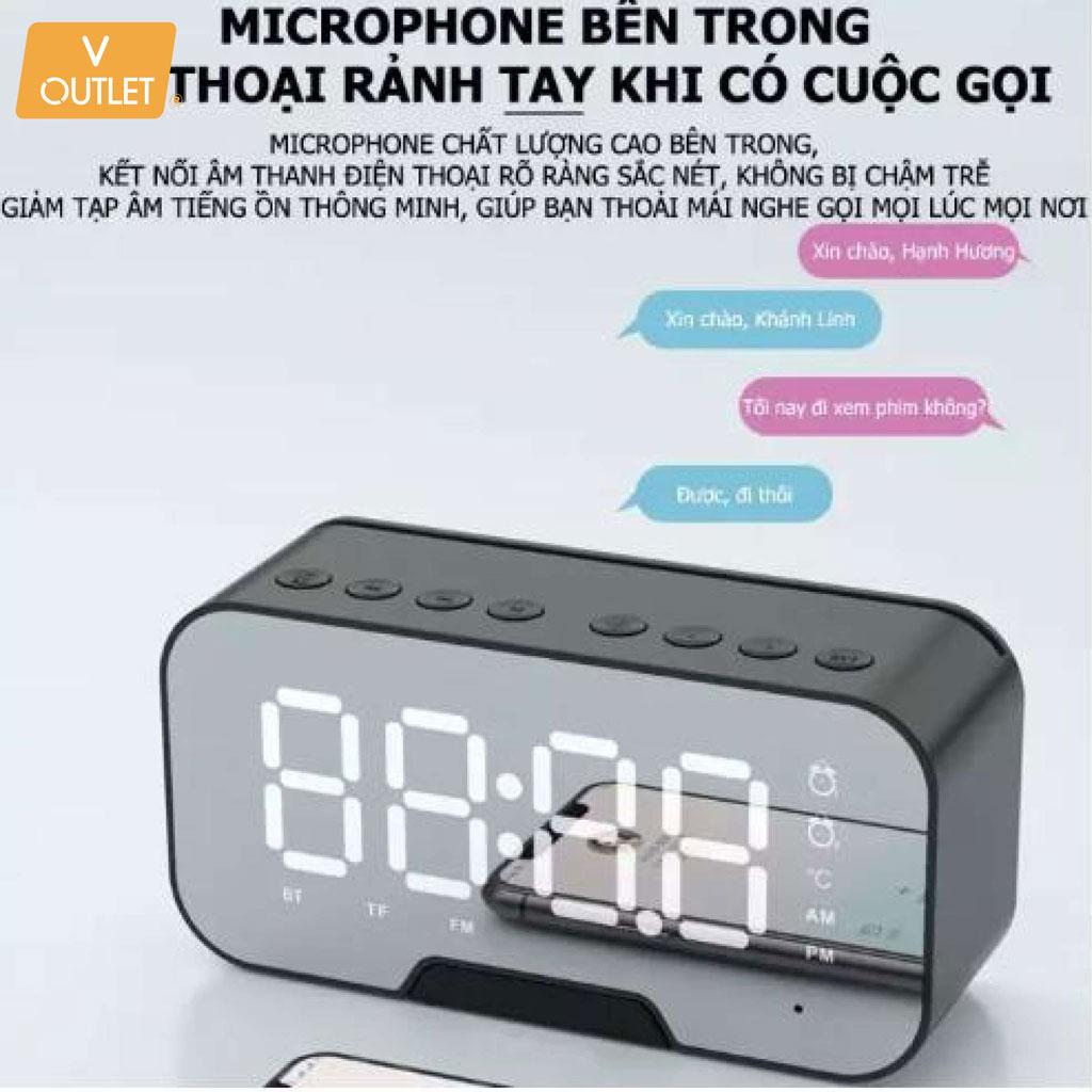 Loa bluetooth có đồng hồ led Suntek Kimiso K10
