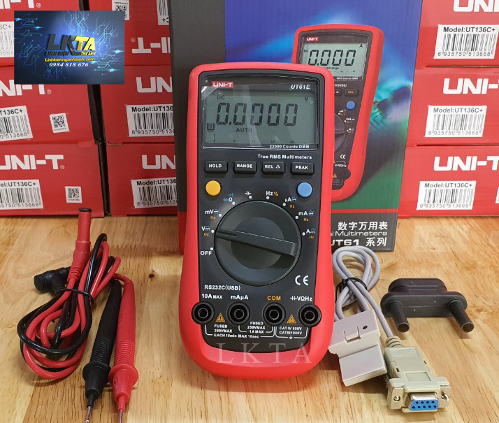 ĐỒNG HỒ VẠN NĂNG CHỈ THỊ SỐ UNI-T UT61E