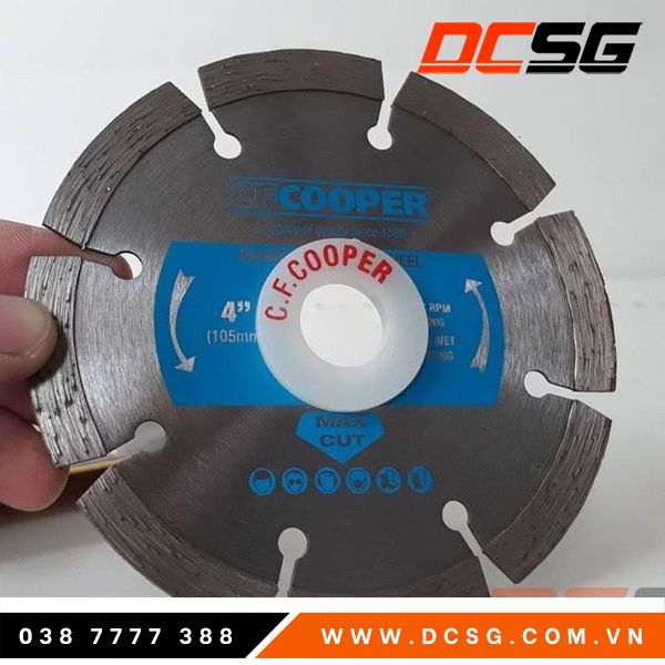 LƯỠI CẮT KIM CƯƠNG KHÔ COOPER DWS4M