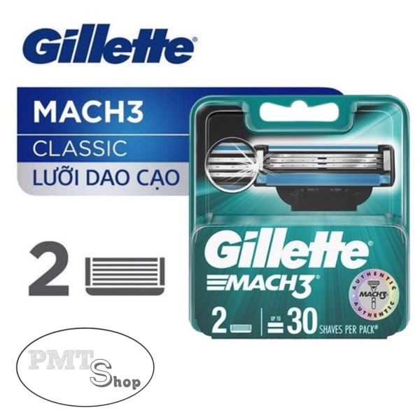 Lưỡi Dao Cạo Gillette Mach 3 Turbo