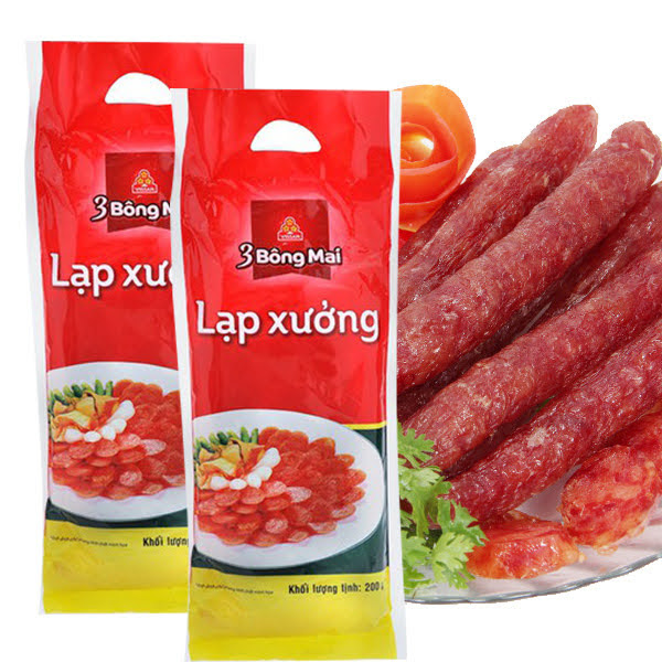Lạp Xưởng 3 Bông Mai 200g