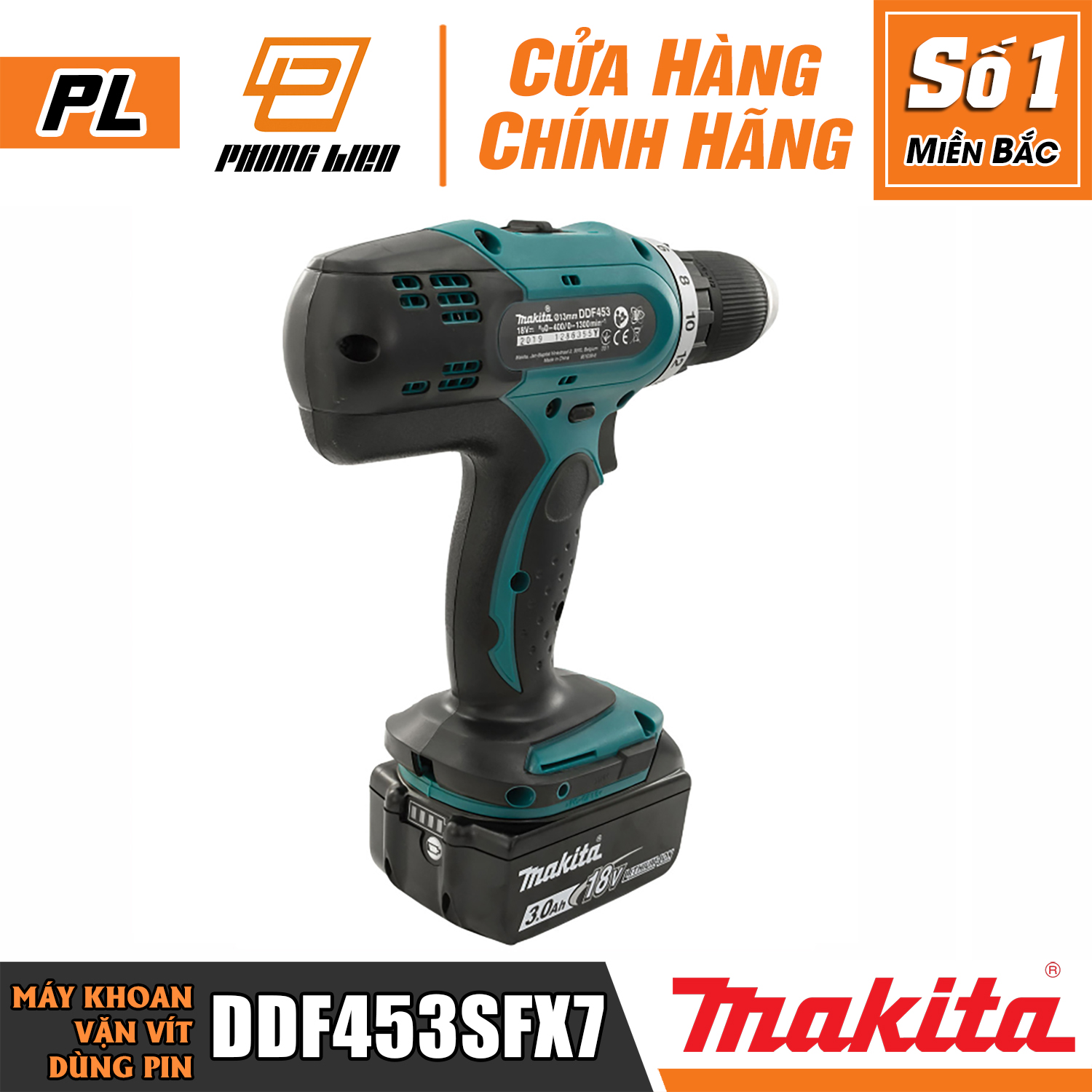 MÁY KHOAN VẶN VÍT MAKITA DDF453SFX7