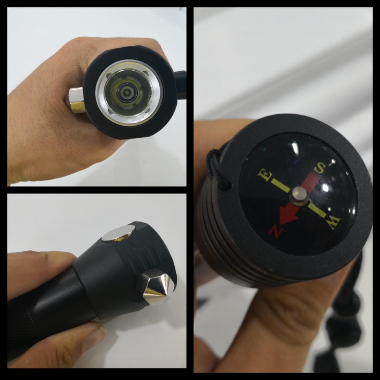 Đèn pin cứu hộ đa năng