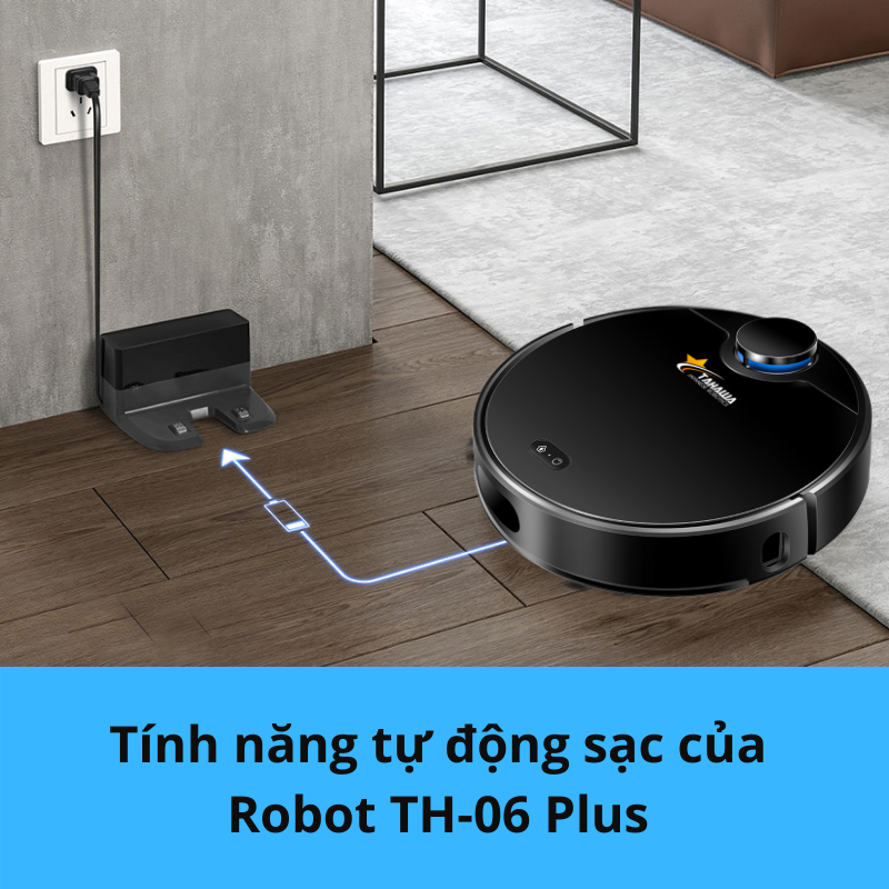 ROBOT HÚT BỤI LAU NHÀ TAHAWA TH06 PLUS
