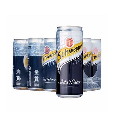 Nước Soda Schweppes 330ml 6 lon