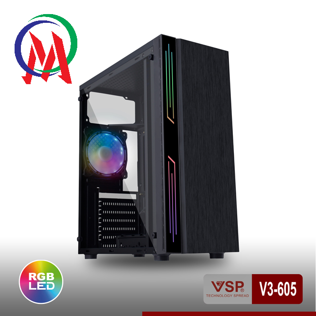 Case VSP V3-605 Có Sẵn LED RGB