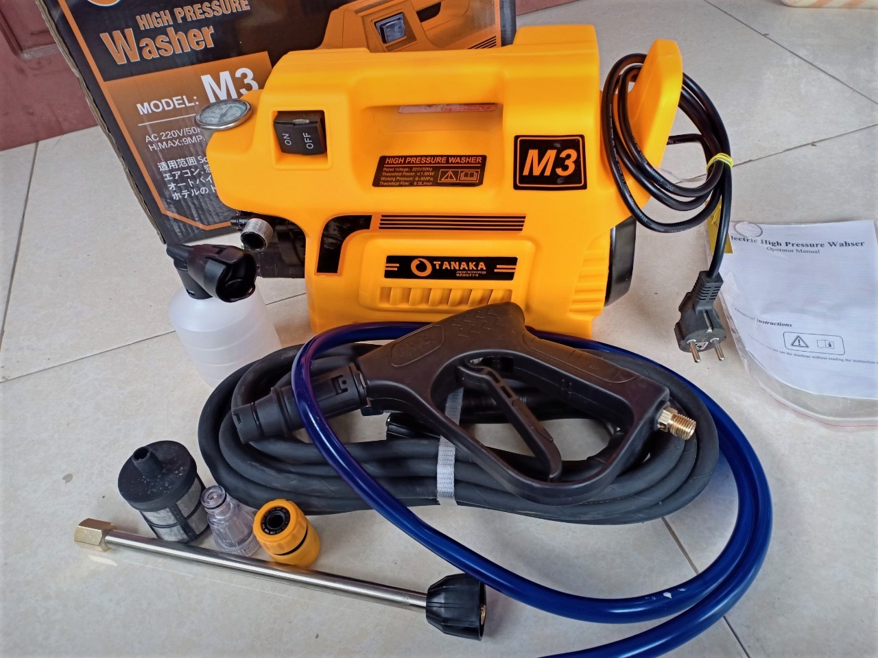 MÁY RỬA XE TANAKA M3