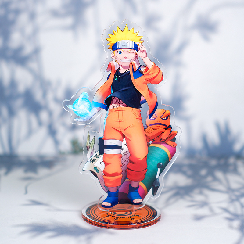 T Ng Mica Standee Anime Naruto Sasuke Itachi Obito Madara Kakashi