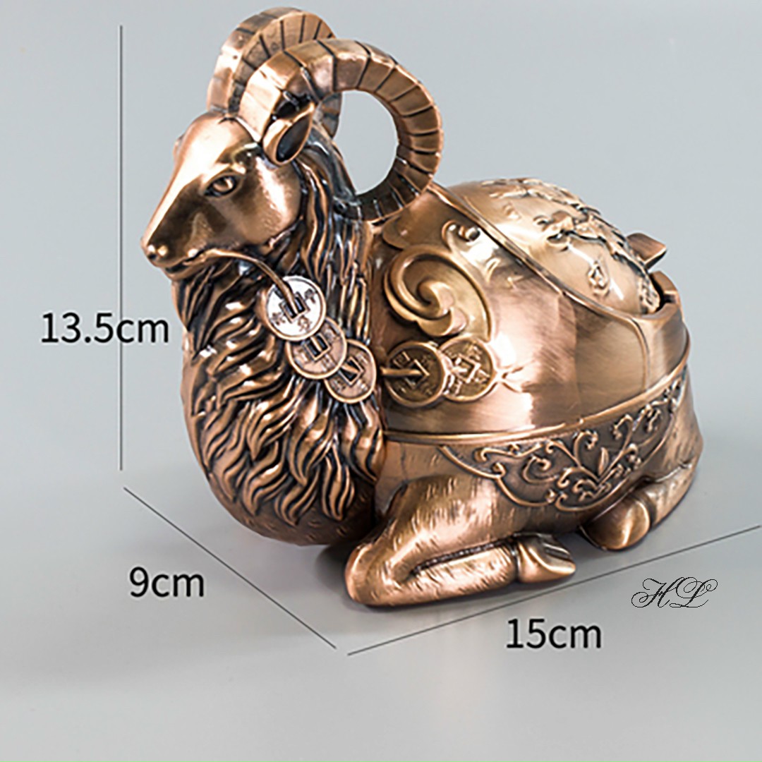 Bật lửa gạt tàn con dê