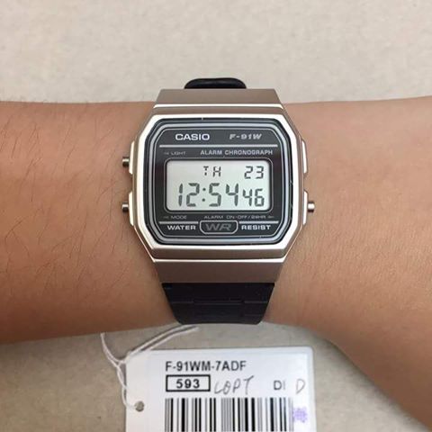 Đồng Hồ Nam Casio F-91WM-7ADF