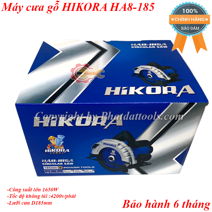 MÁY CƯA GỖ HIKORA HA8-185/185A