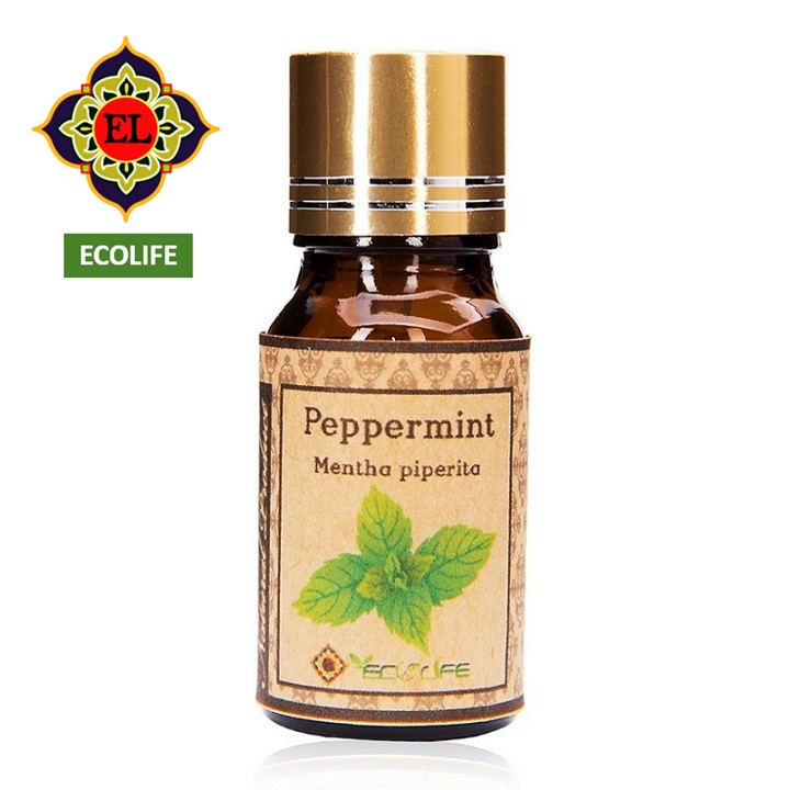 Tinh dầu nguyên chất bạc hà Ecolife 10ml