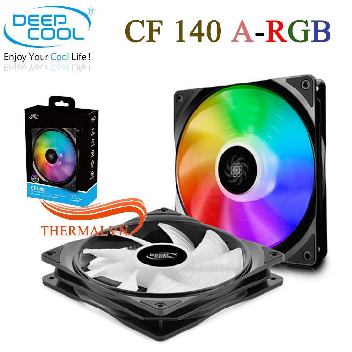 DeepCool CF140 2 in 1 140mm RGB LED Case Fan Cooling