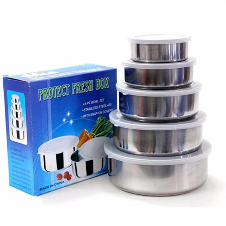 Bộ hộp Inox AL-5HI