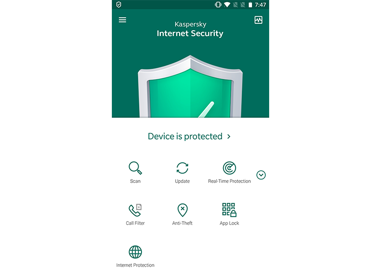 Phần mềm diệt virus Kaspersky Internet Security cho Android