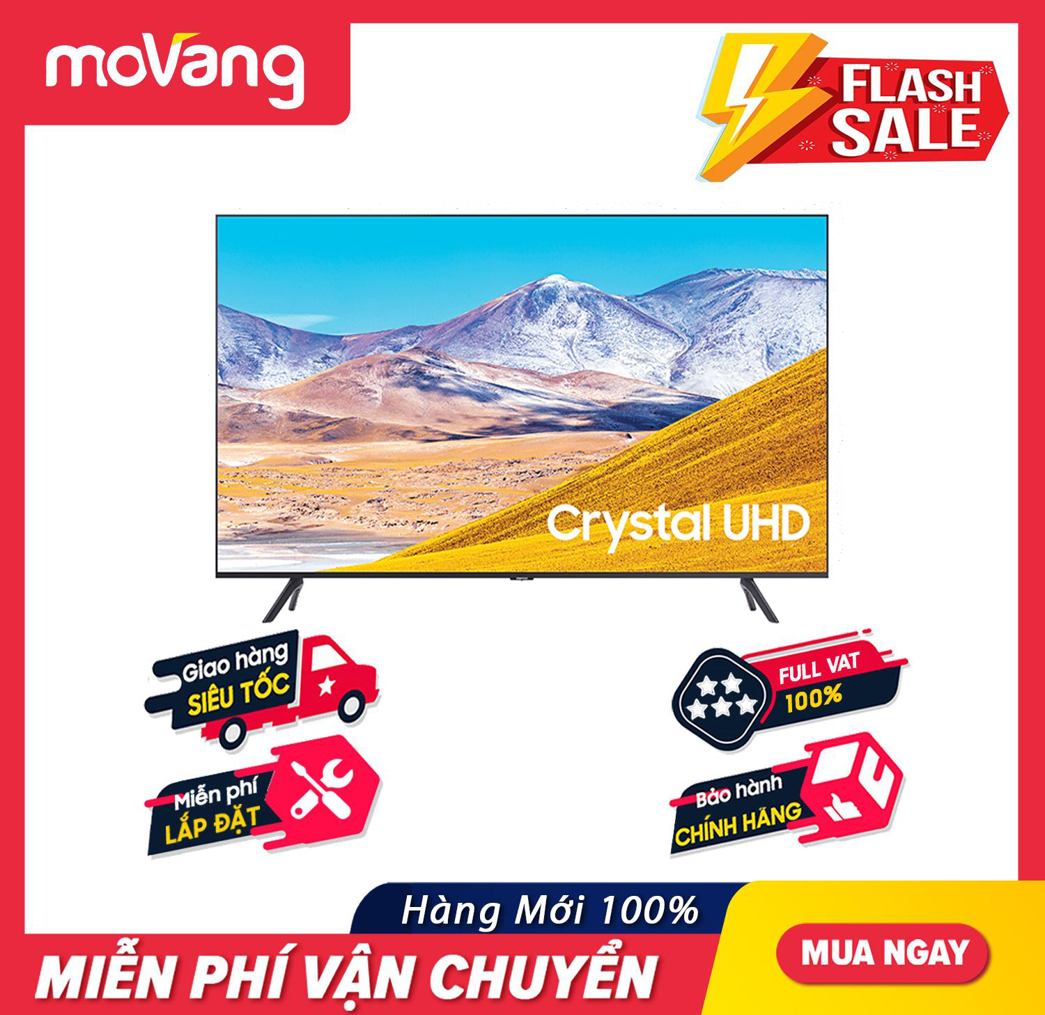 Tivi Samsung UA75TU8100KXXV 75inch