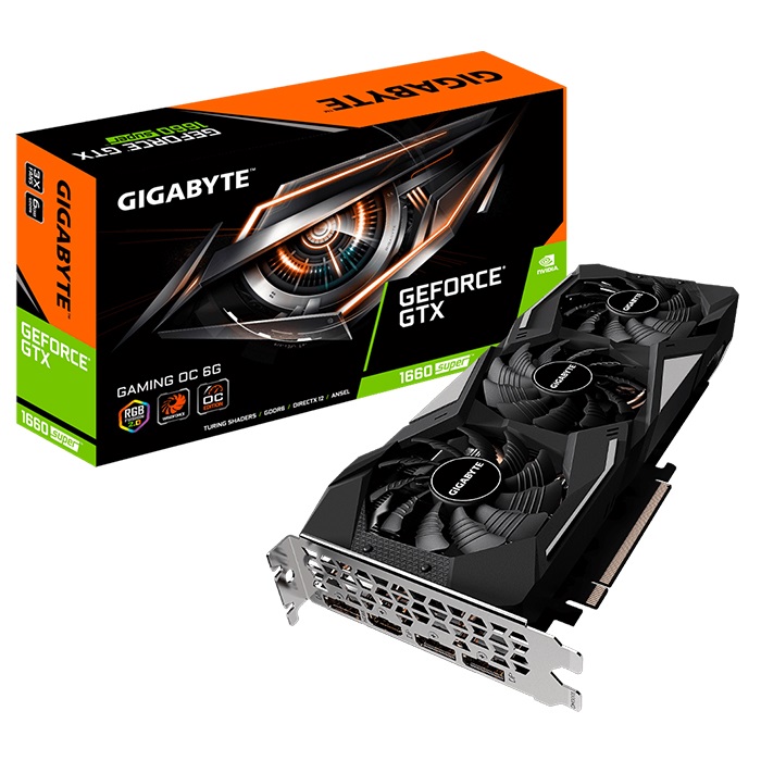 Card màn hình Gigabyte GTX 1660 Super Gaming OC