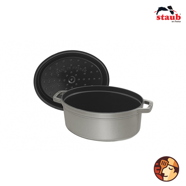 Nồi gang Staub oval Đỏ Cherry 27cm