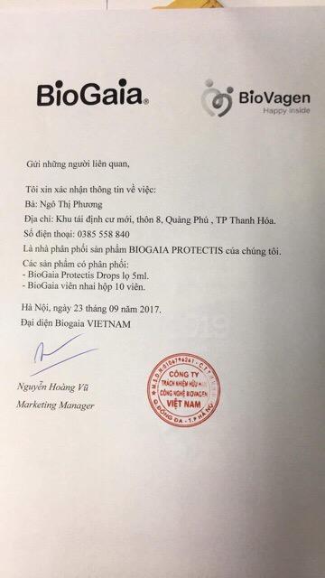 Men Biogaia Protectis 5ml