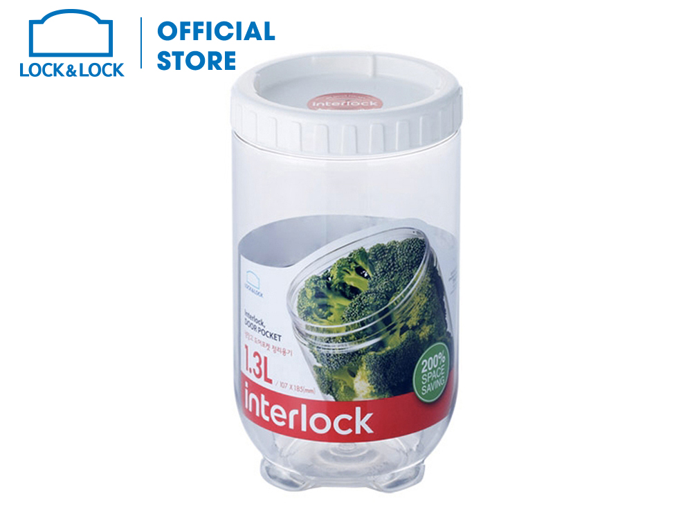 Hộp Bảo Quản Interlock Lock&Lock INL402W - 1.3 lít