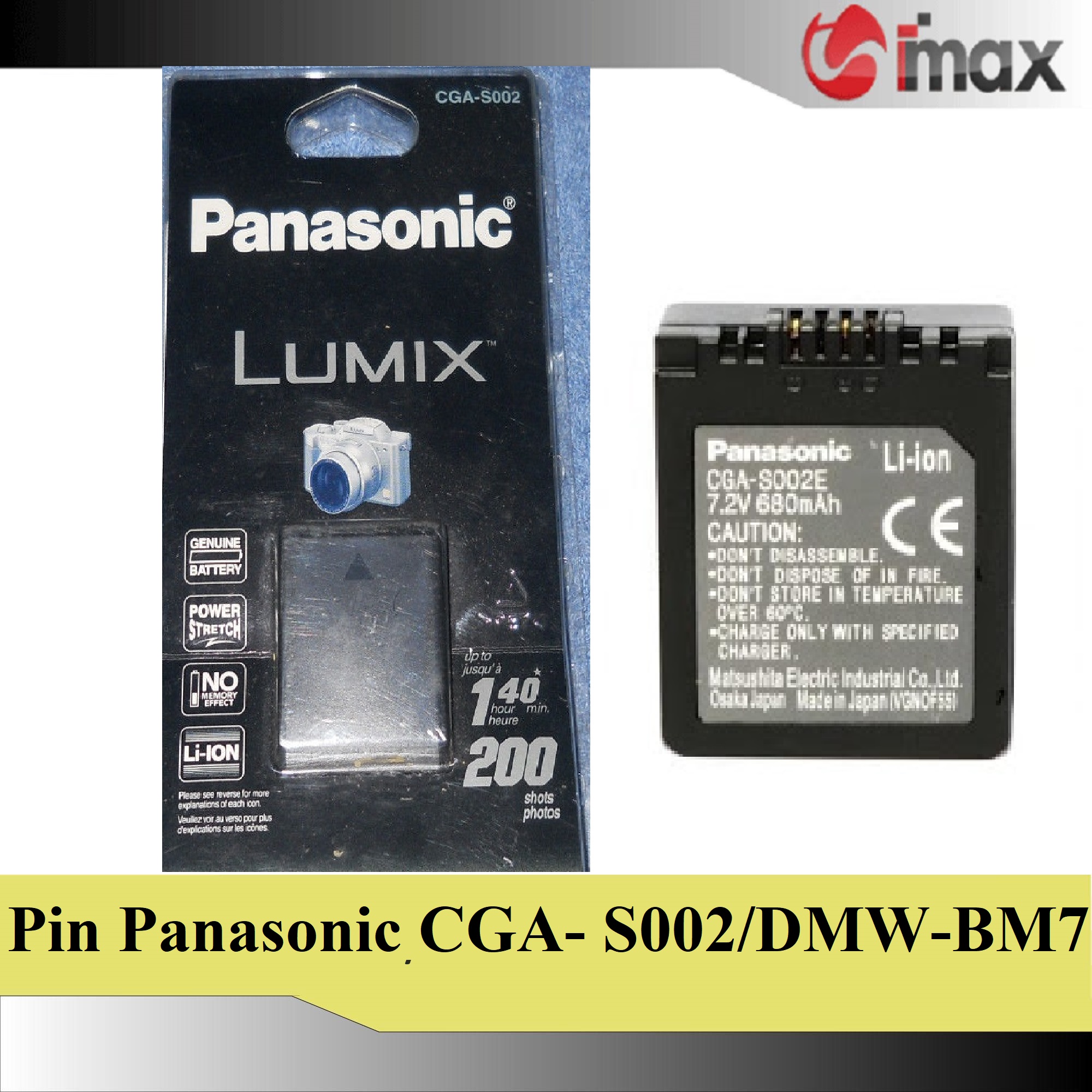 Pin Panasonic CGA S002