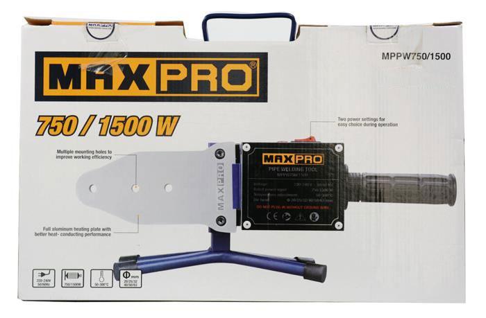 MÁY HÀN NHIỆT ỐNG MAXPRO MPPW750/1500
