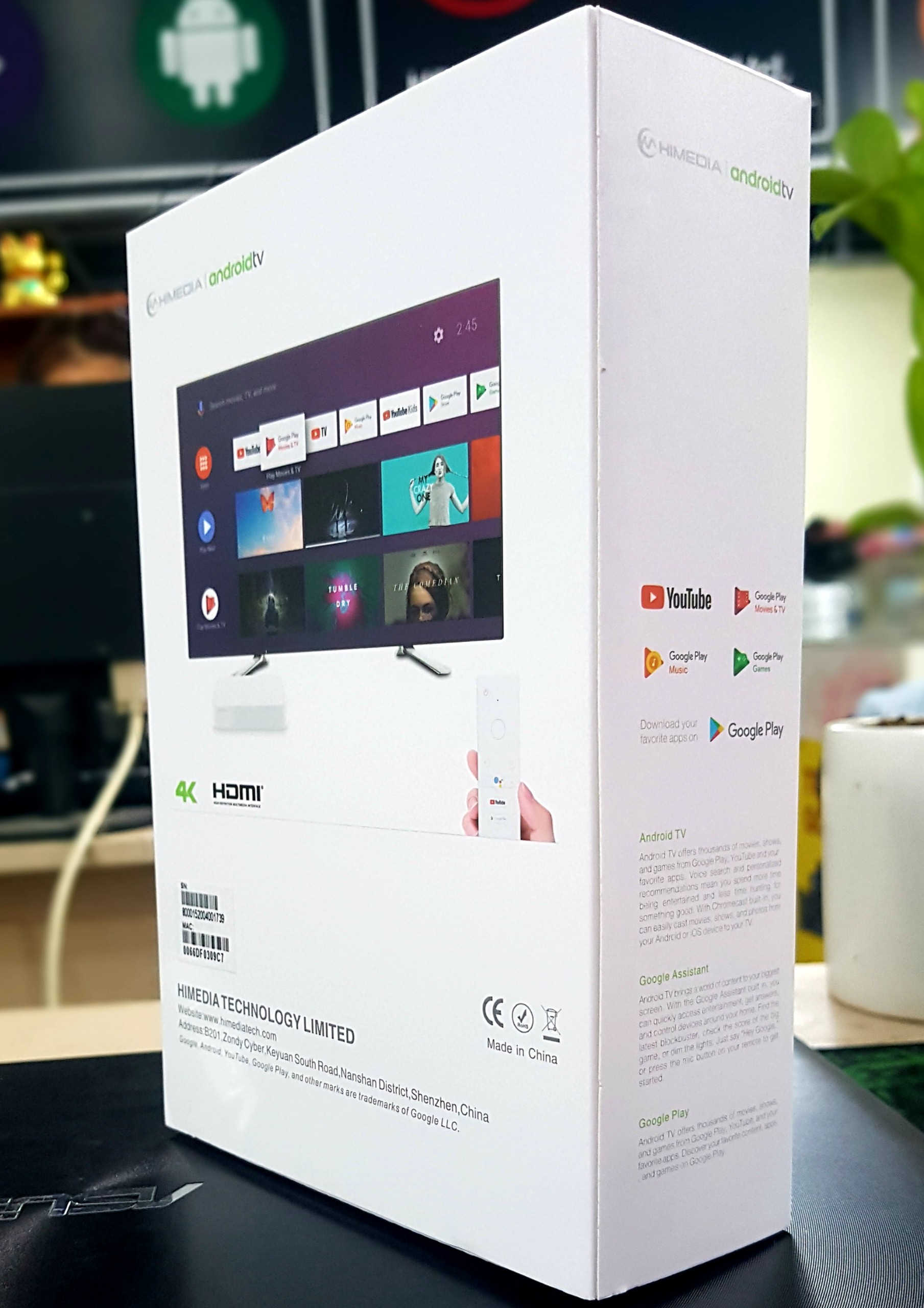 Tivi Box Himedia S500 Android 9.0