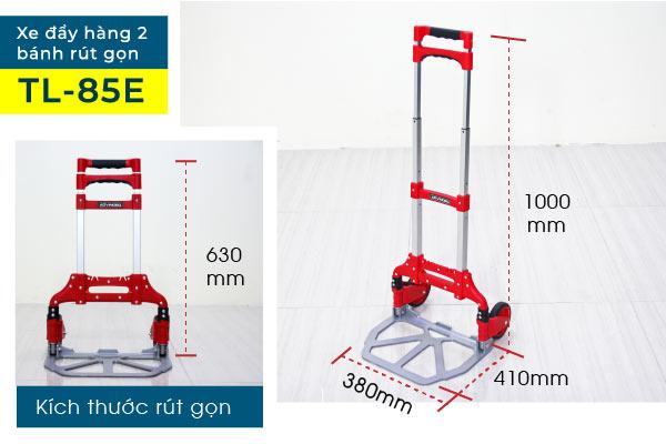 Xe đẩy hàng 2 bánh rút gọn Advindeq TL-85E