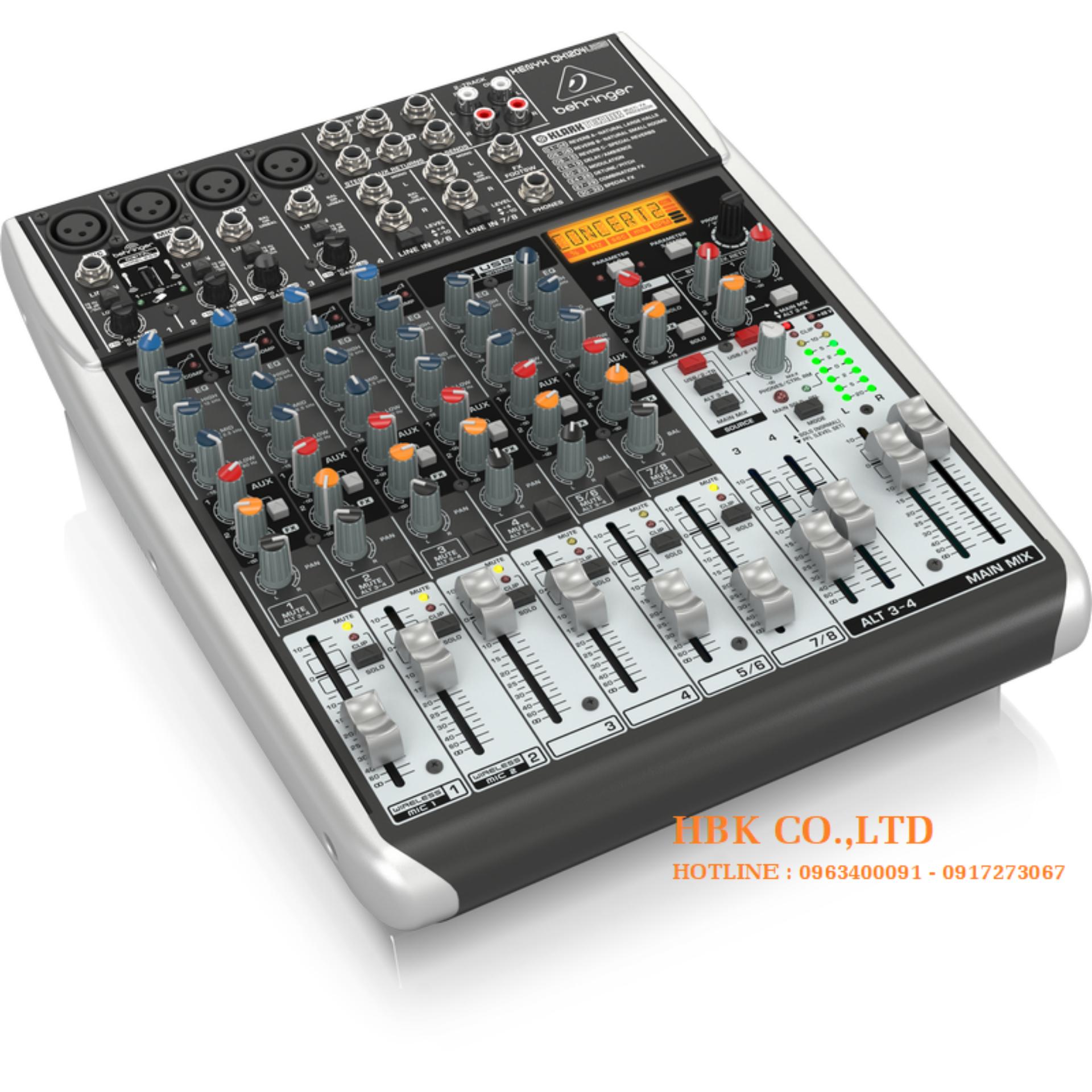 Bộ trộn âm thanh BEHRINGER QX1204USB