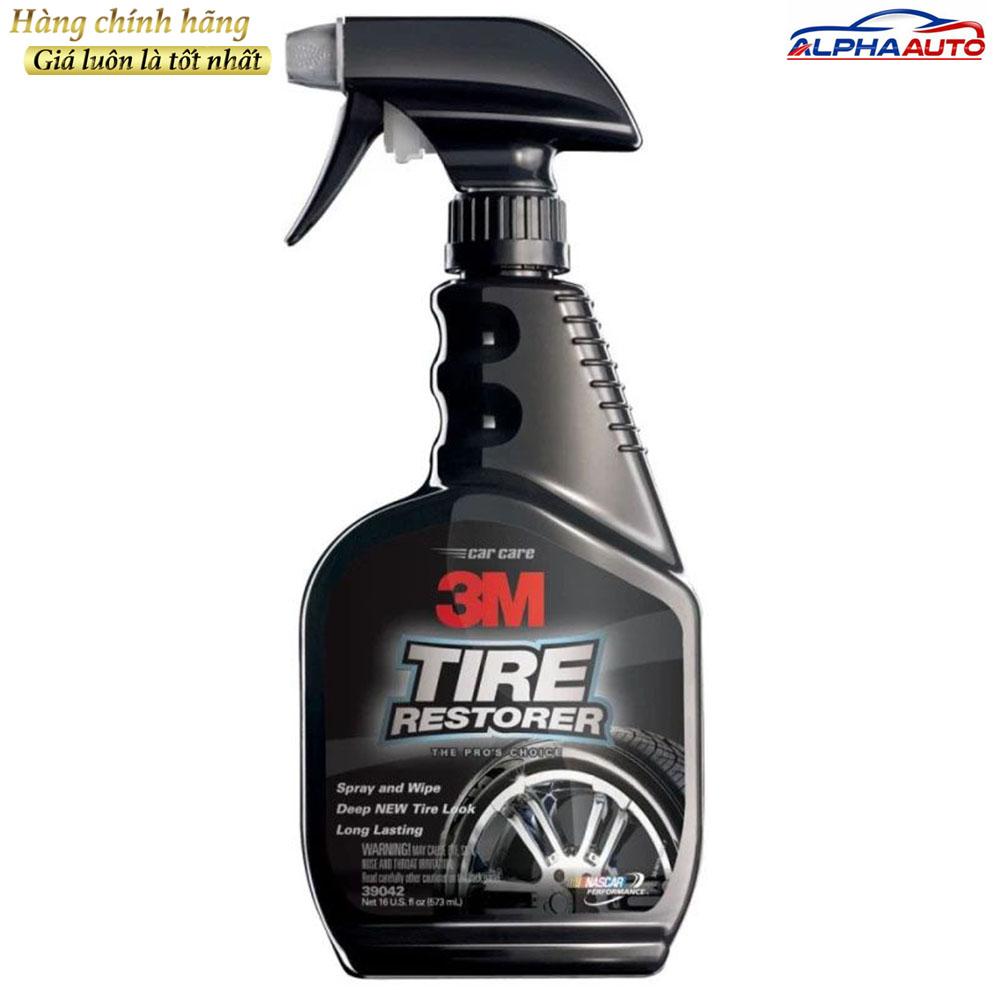 Bảo dưỡng làm mới lốp vỏ xe 3M Tire Restorer