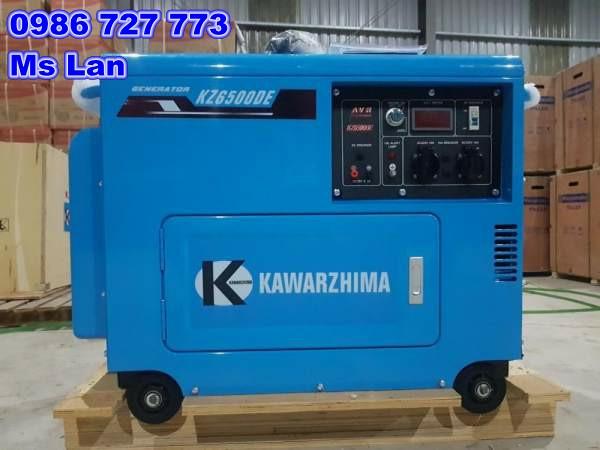 Máy phát điện giảm âm Kawarzhima KZ6500DE