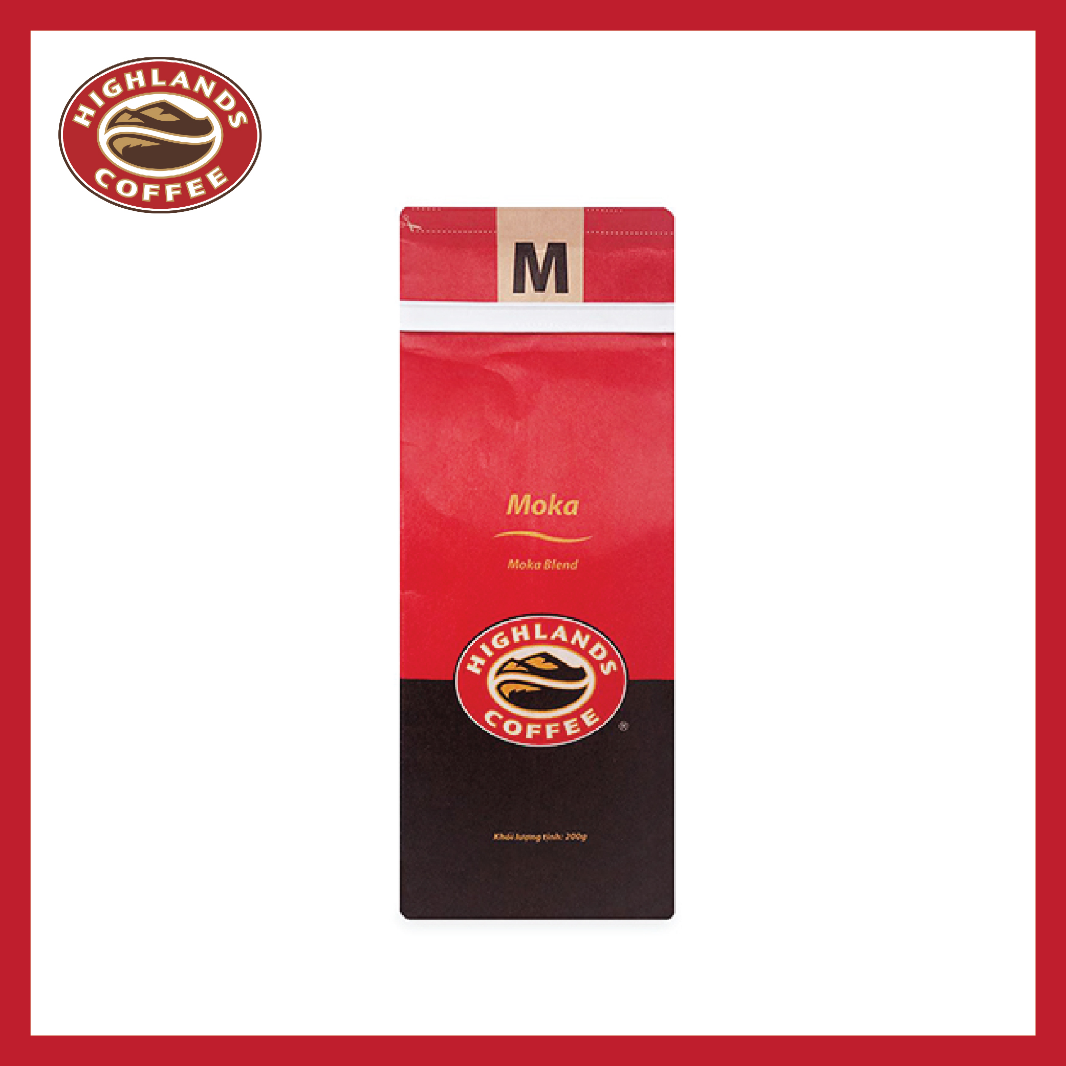 Cà Phê Moka Highlands Coffee 200g