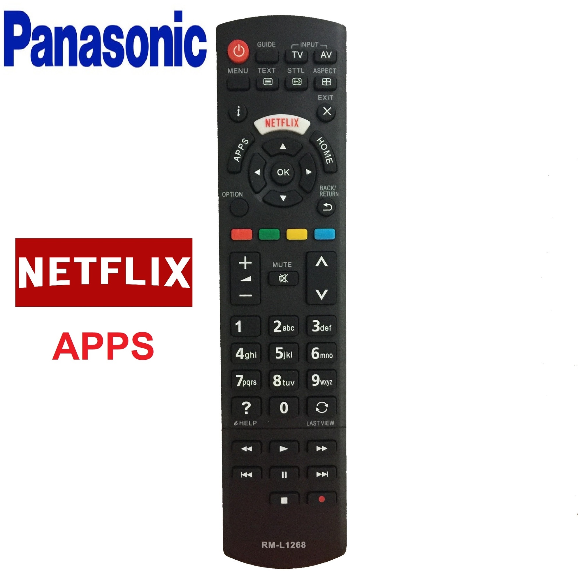 Remote Điều Khiển TV Panasonic L1268
