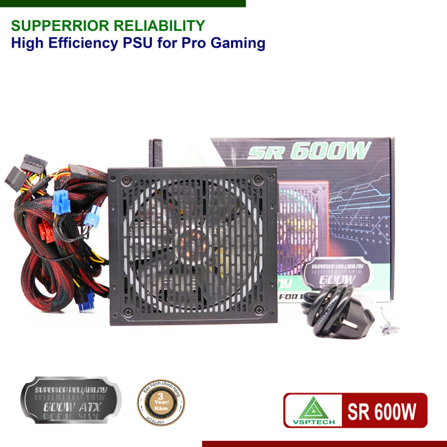 Nguồn máy tính VISION VSP 600W