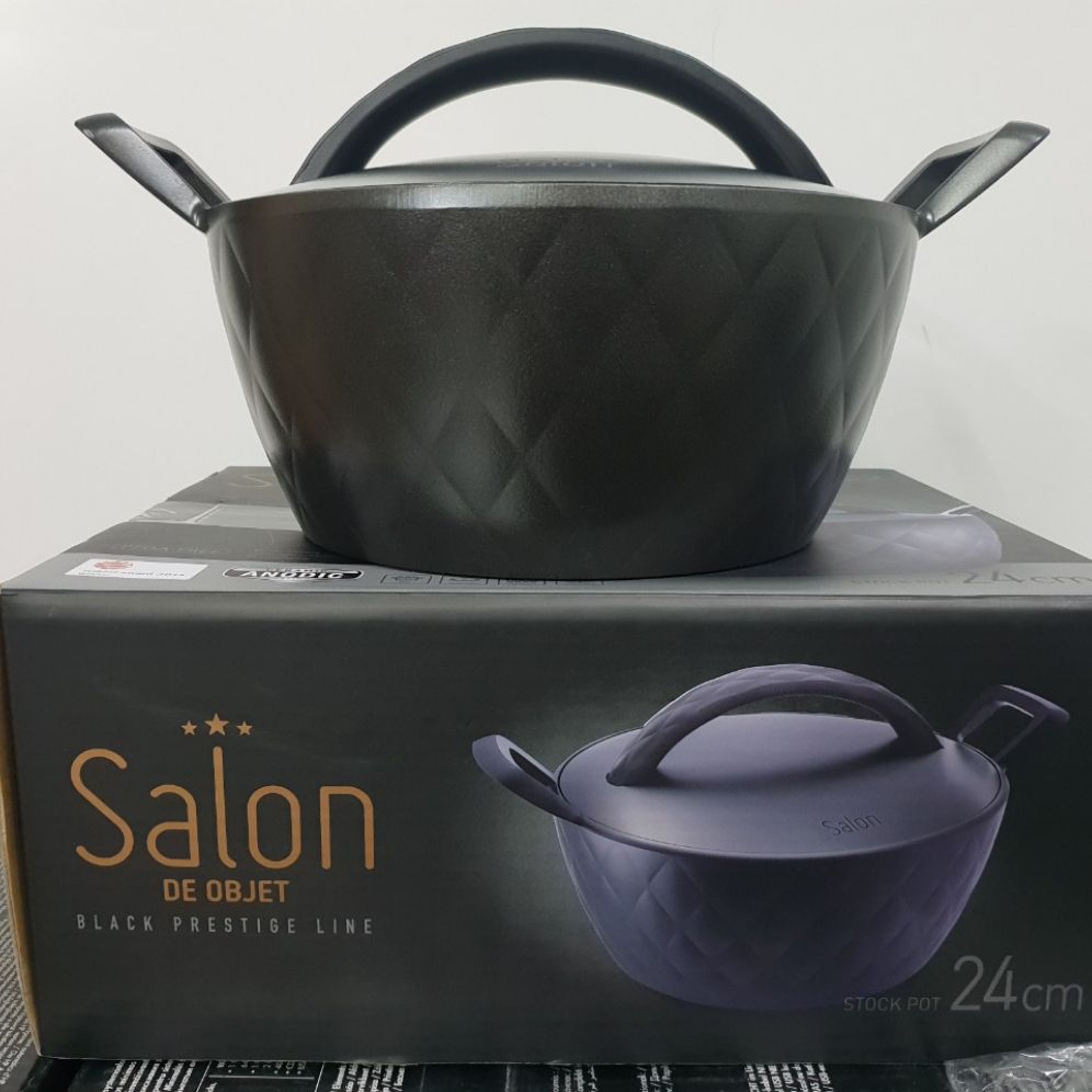 NỒI SALON HAI TAY CẦM LOCK&LOCK GTH3244-IH 24CM