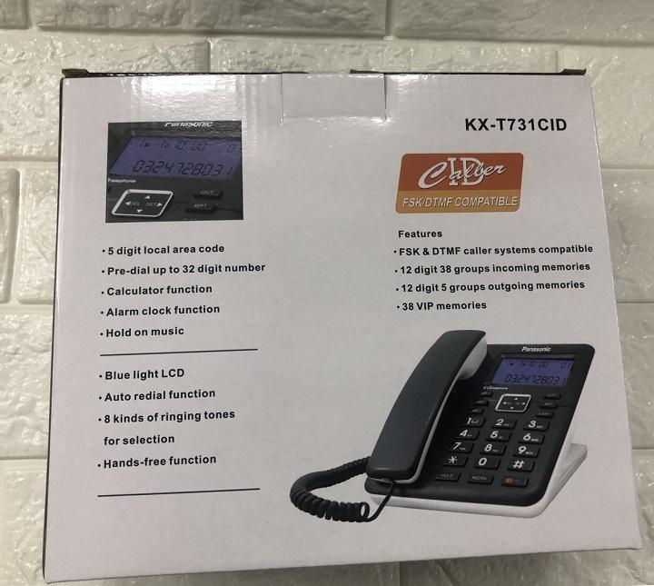 Điện thoại cố định Panasonic KX-T731CID