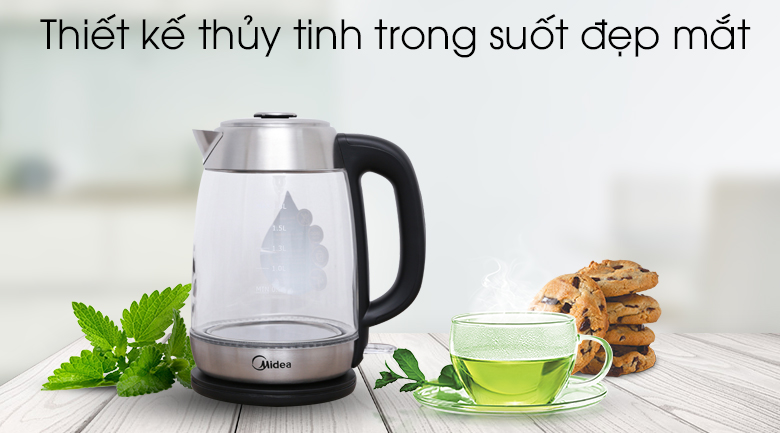 Ấm siêu tốc Midea MK-18GD 1.5L