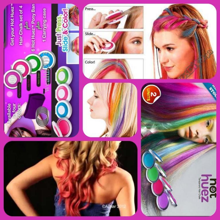 Phấn nhuộm tóc Hot Huez
