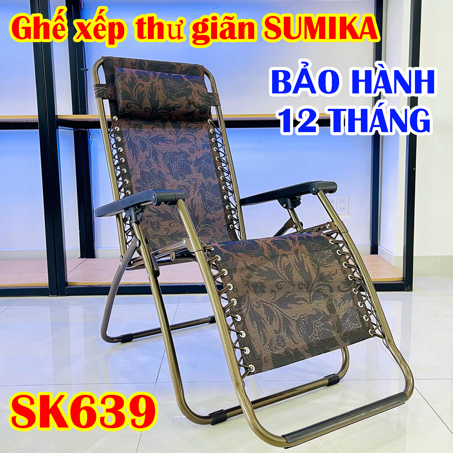 GHẾ XẾP SUMIKA 638