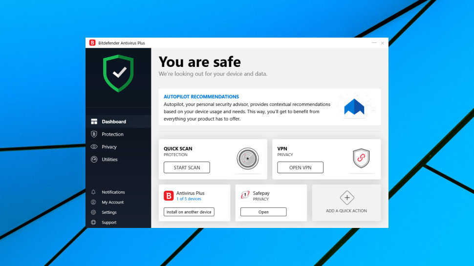 Phần mềm Diệt Virus Bitdefender Antivirus Plus 2020