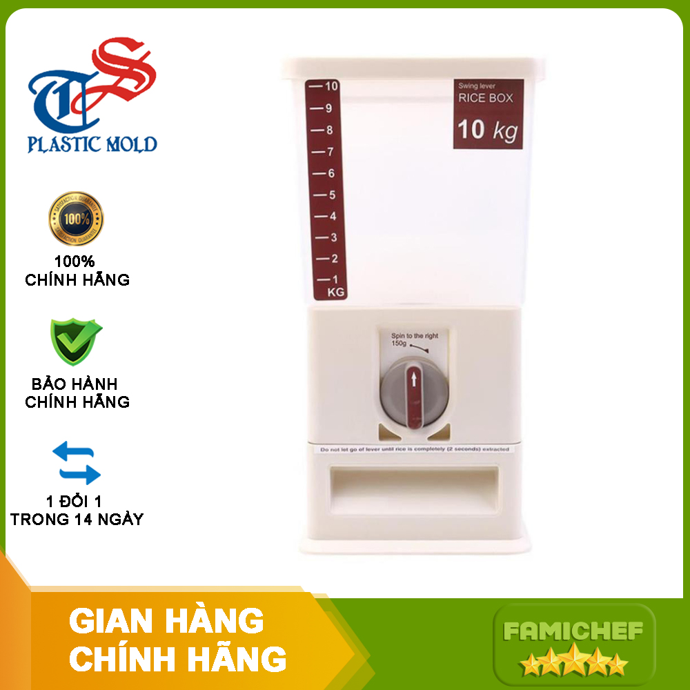 Thùng Đựng Gạo Tashuan TS-3626 10kg