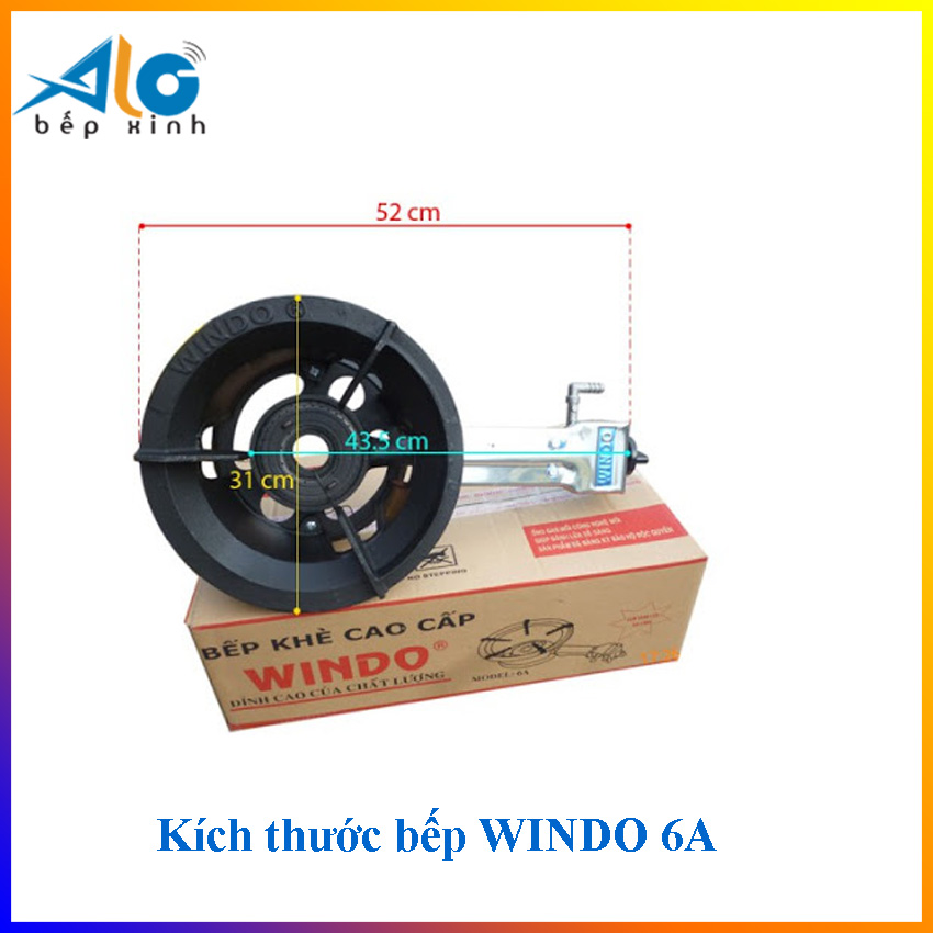 Bếp gas Windo 6A