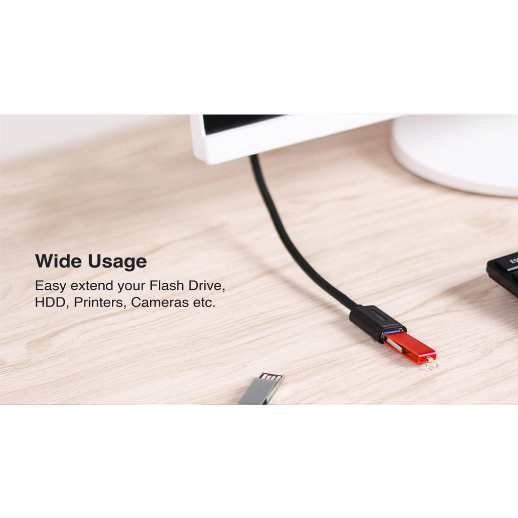 CÁP USB NỐI DÀI UNITEK Y-C456GBK