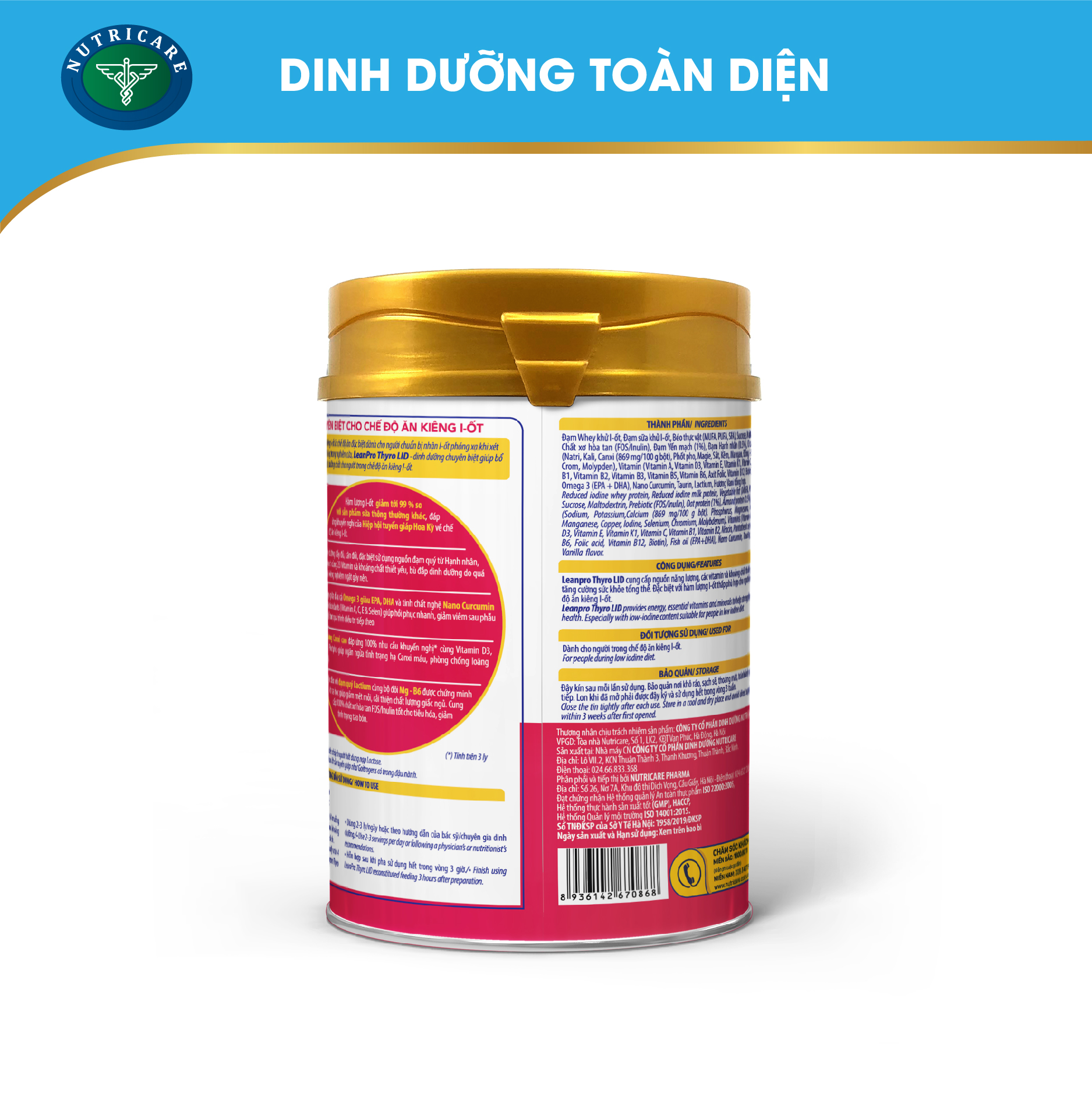 Sữa Lean Pro 10+ 900g