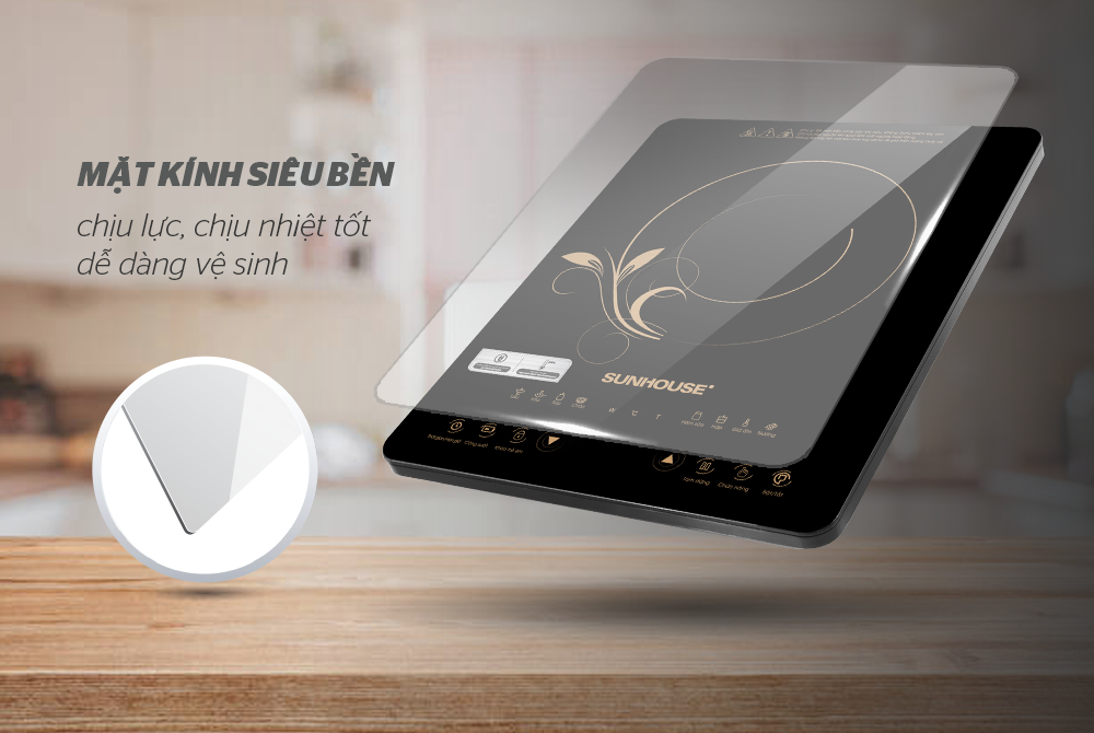 Bếp Điện Từ SUNHOUSE SHD6801