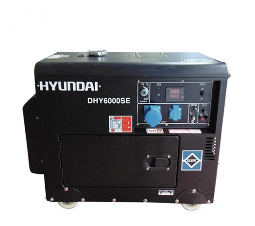 Máy phát điện Hyundai DHY6000SE