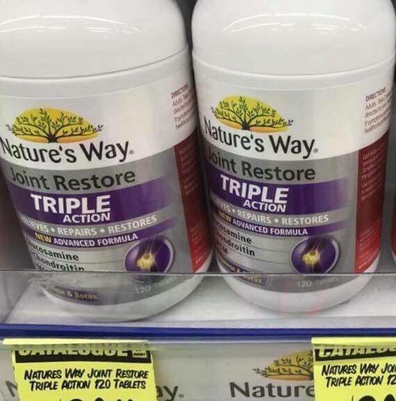 Bổ khớp Nature's Way Joint Restore Triple Action