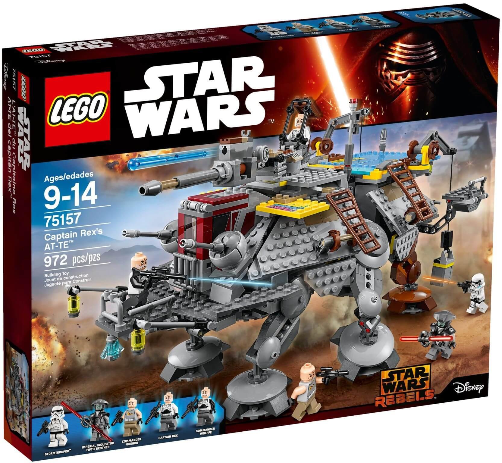 Đồ chơi Lego Star War - Cỗ Máy AT-TE Của Đội Trưởng Rex 75157